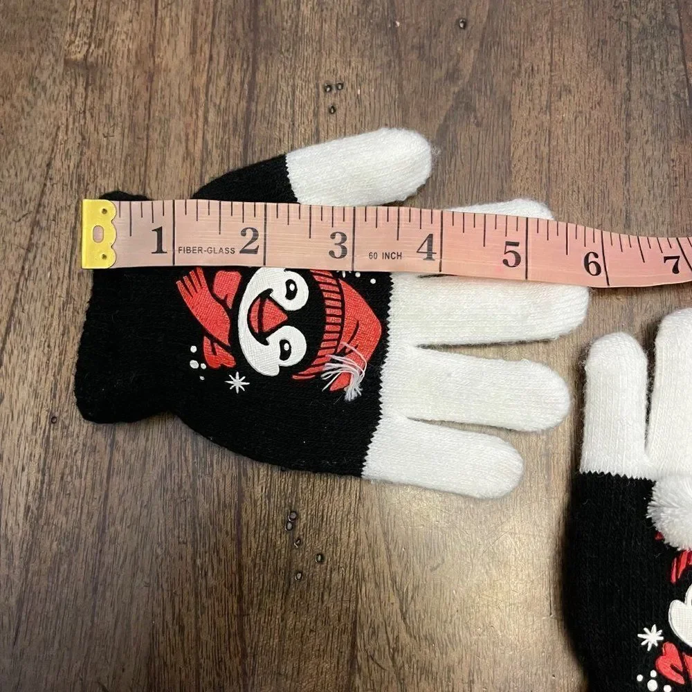 Light Up Penguin Toddler Gloves